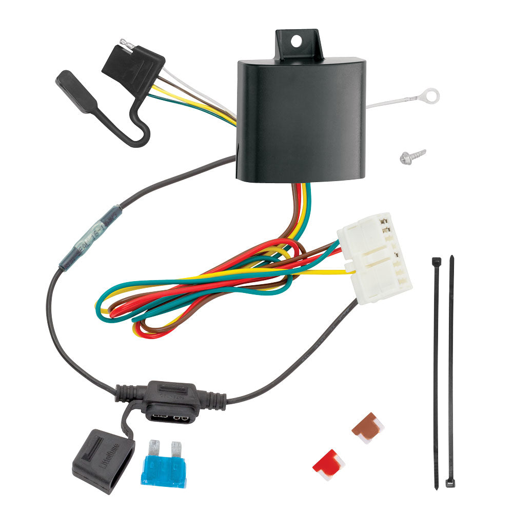 TEKONSHA 118628 Trailer Wiring Connector Solid  Weatherproof  One-Piece Construction And Factory Appearance