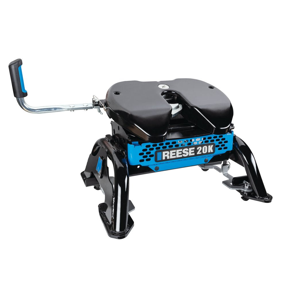 REESE 30938 Fifth Wheel Trailer Hitch Rated Up To 20 000 Pound Towing Capacity And Up To 5 000 Pound Pin Weight Capacity