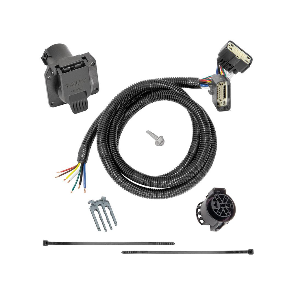 TEKONSHA 118283 Trailer Wiring Connector Upgrades Vehicles From 4 Way Flat Factory Wiring To 6 Or 7 Way Connectors