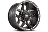 GRID WHEELS GD0718090655F3510 Wheel Matte Black With Milled Accents