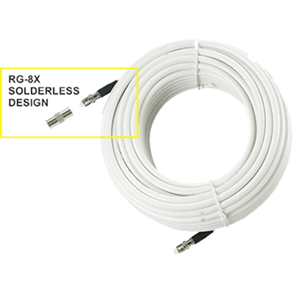 KJM AC201 VHF Antenna Cable Extension High-Grade Design Delivers Extended Lifespan