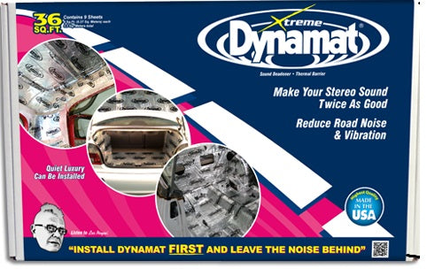 DYNAMAT 10455 Sound Dampening Kit Reduce Road Noise  Hear More Sound