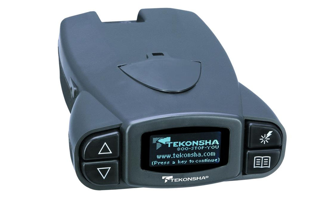 TEKONSHA 90195 Trailer Brake Control Distinct  Easy To See LCD Display With Multiple Color And Contrast Options