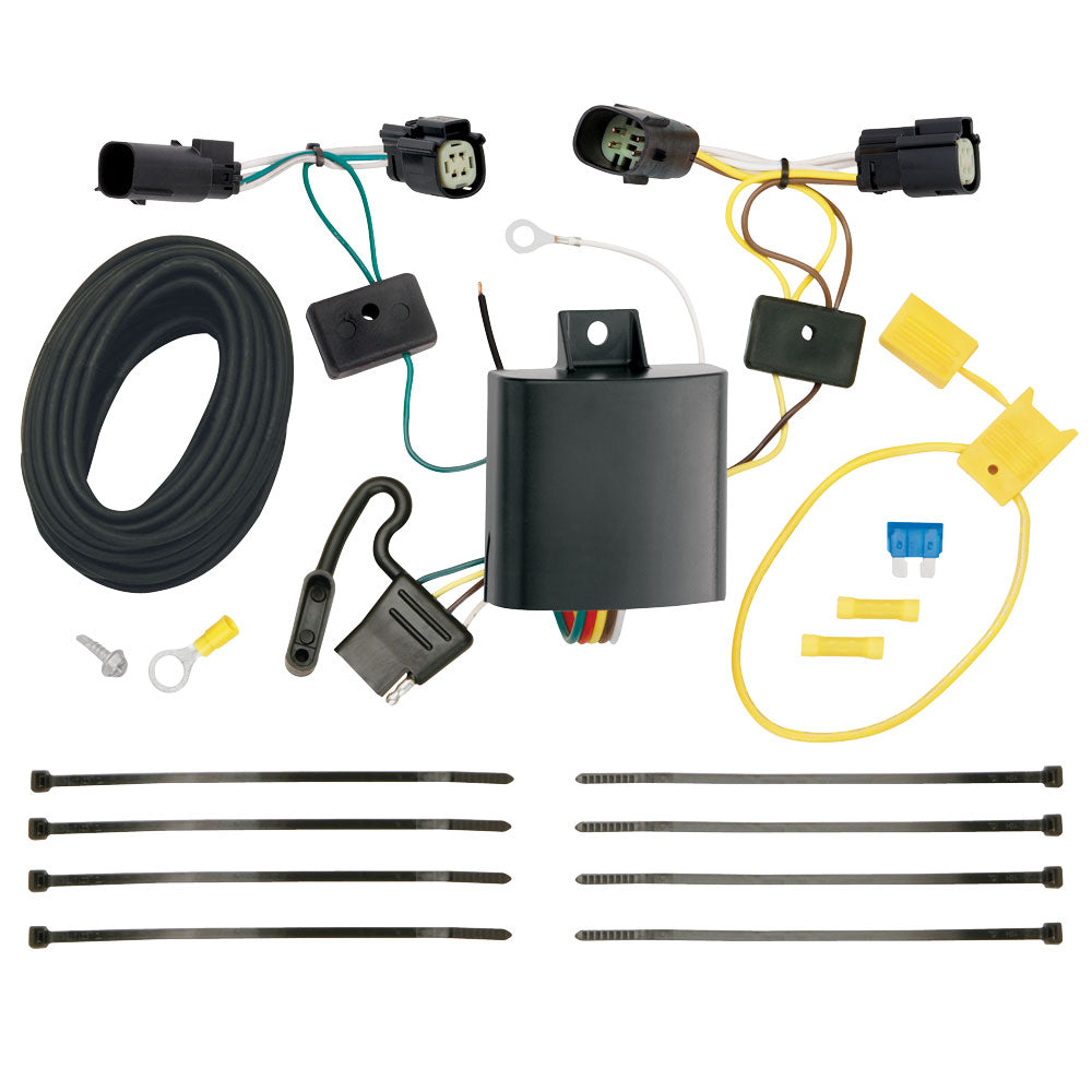 TEKONSHA 118643 Trailer Wiring Connector Solid  Weatherproof  One-Piece Construction And Factory Appearance