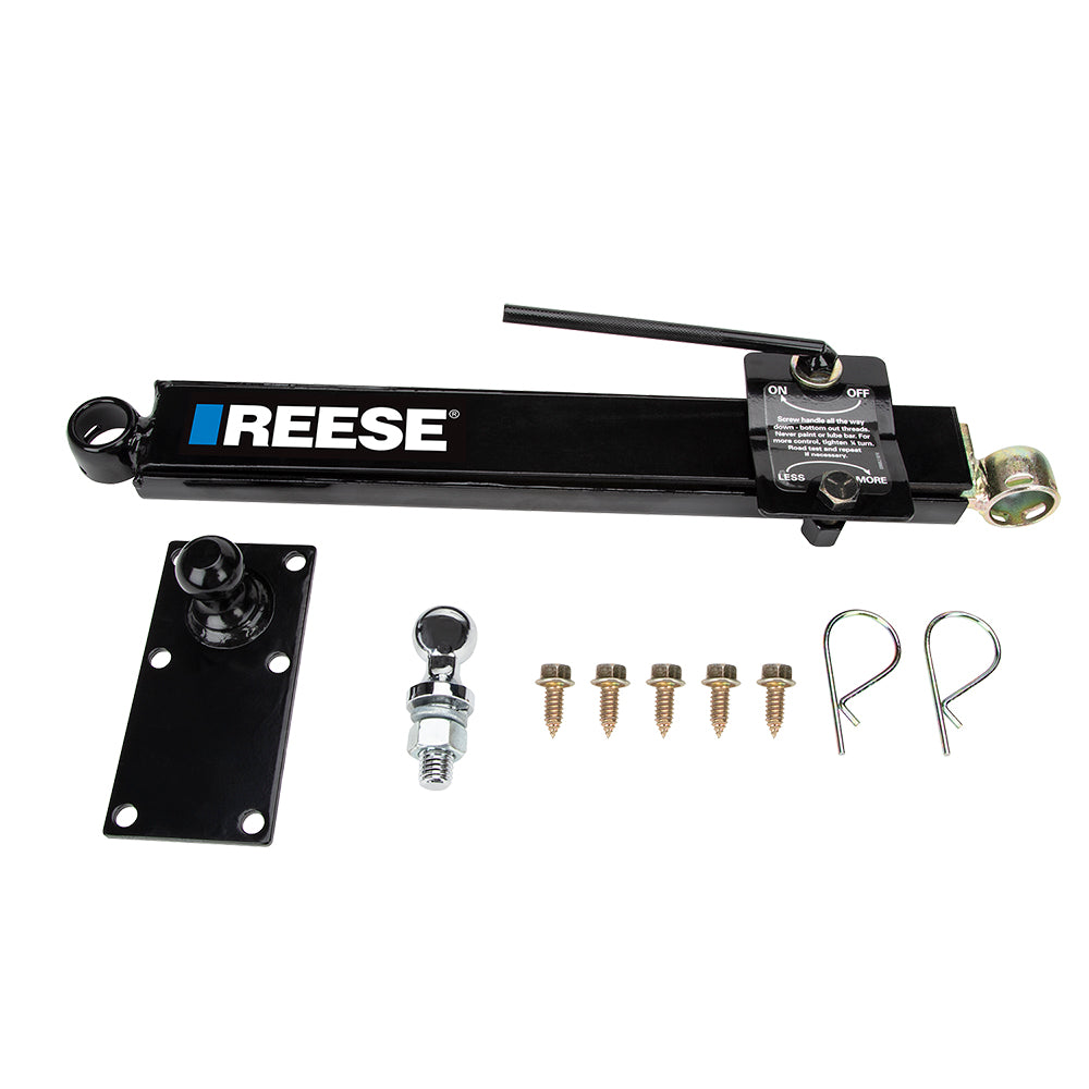 REESE 83660 Weight Distribution Hitch Sway Control Kit Removes With Two Spring Locking Pins