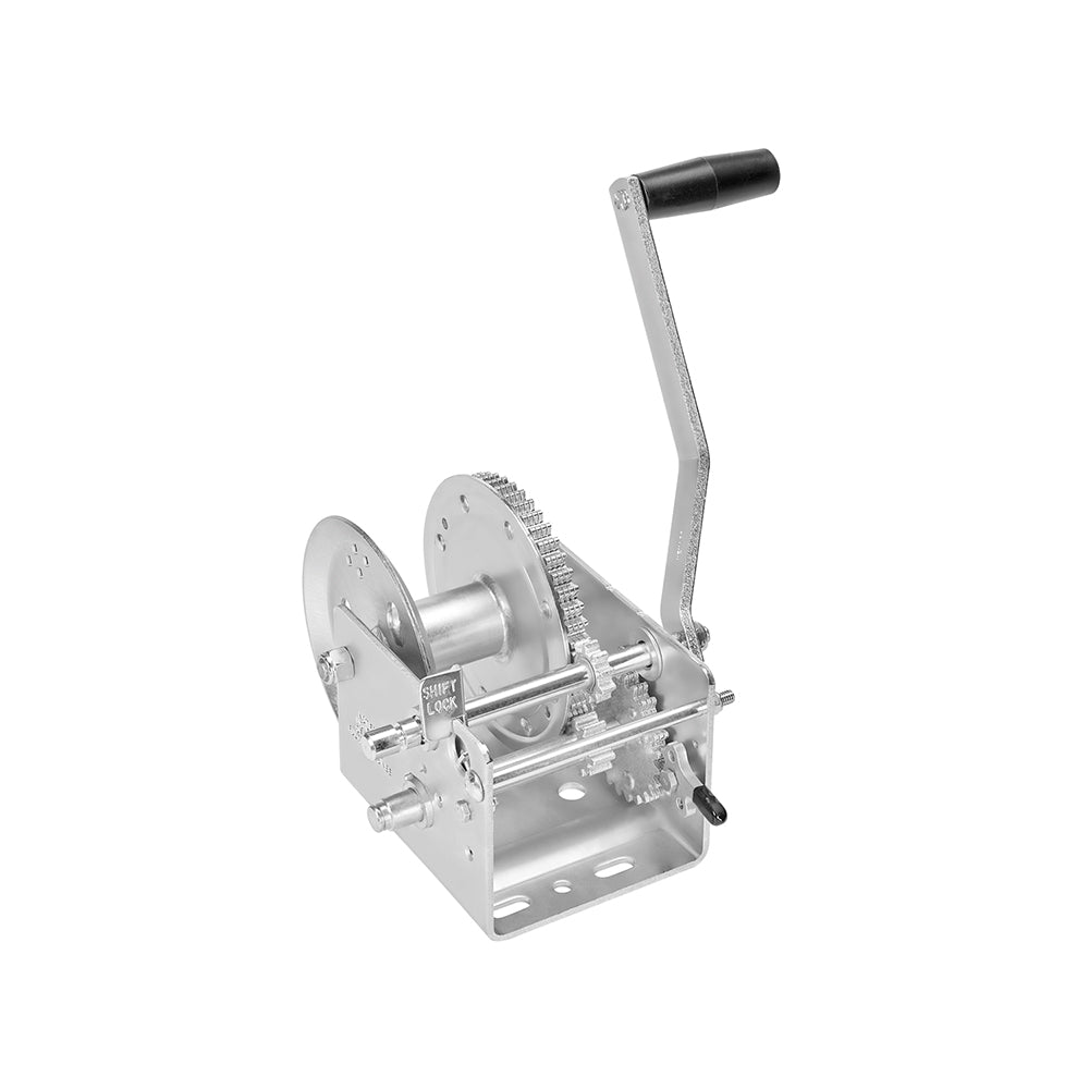 FULTON 142420 Trailer Boat Winch Bright Zinc Finish