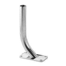 Load image into Gallery viewer, TACO METALS F16-0212-F Fishing Outrigger Mount Polished Stainless Steel Type-316L