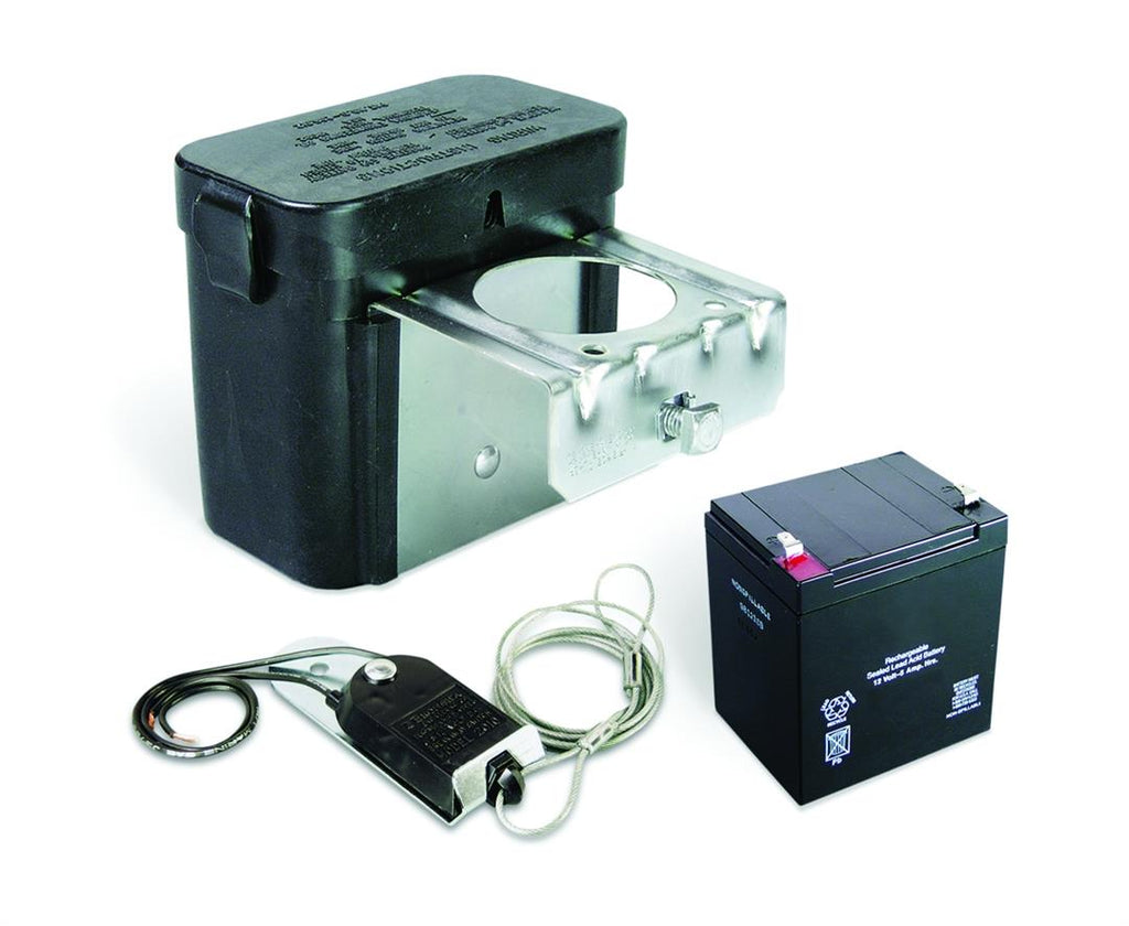 TEKONSHA 2026 Trailer Breakaway System Kit Includes Polymer Battery Case With A Frame Or Post Mounting Bracket