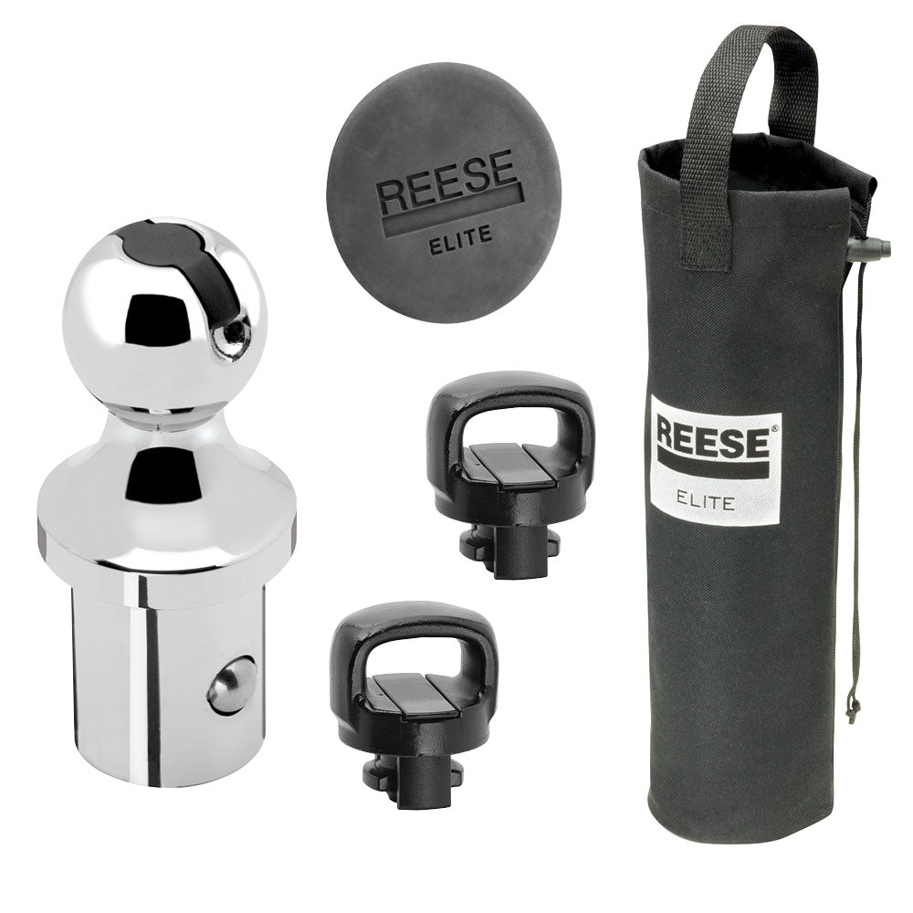 REESE 30140 Gooseneck Trailer Hitch Accessory Kit Hole Cover Keeps Pop-In Ball Sleeve Free Of Debris