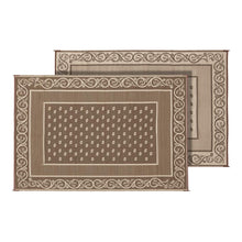 Load image into Gallery viewer, FAULKNER 48703 Patio Mat Reversible Design Is Crafted With Lightweight  100 Percent Polypropylene