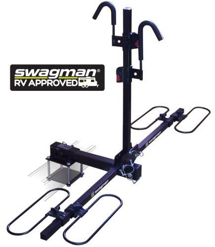 SWAGMAN 64663 Bike Rack Push Button Ratchet Arms Easily Adjust To Secure Your Bike