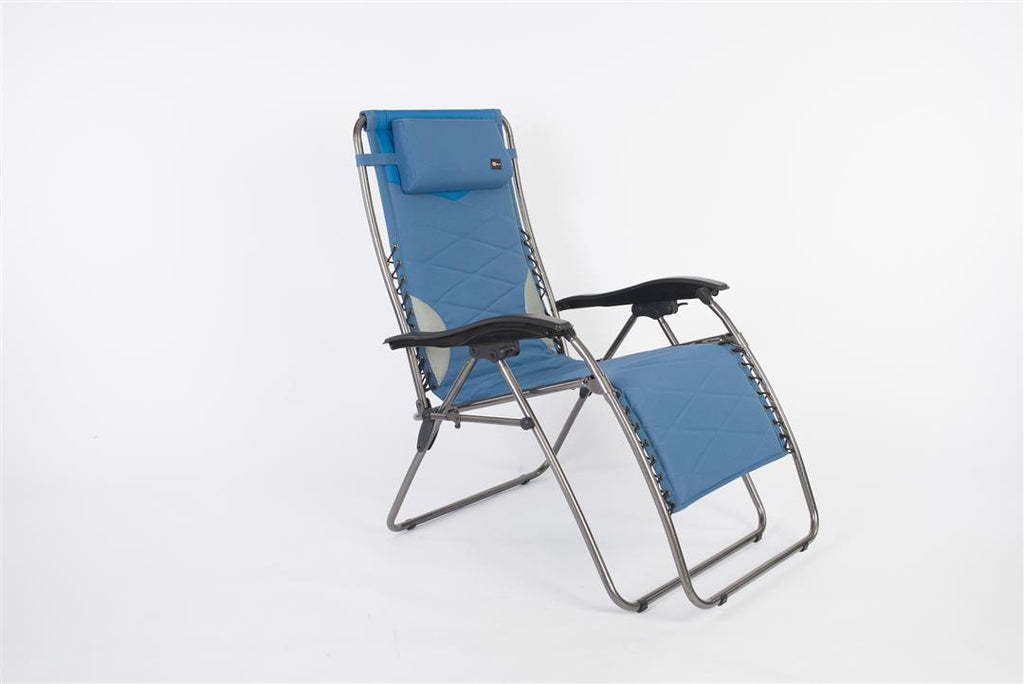 FAULKNER 52296 Camping Chair Relaxing bungee suspension system