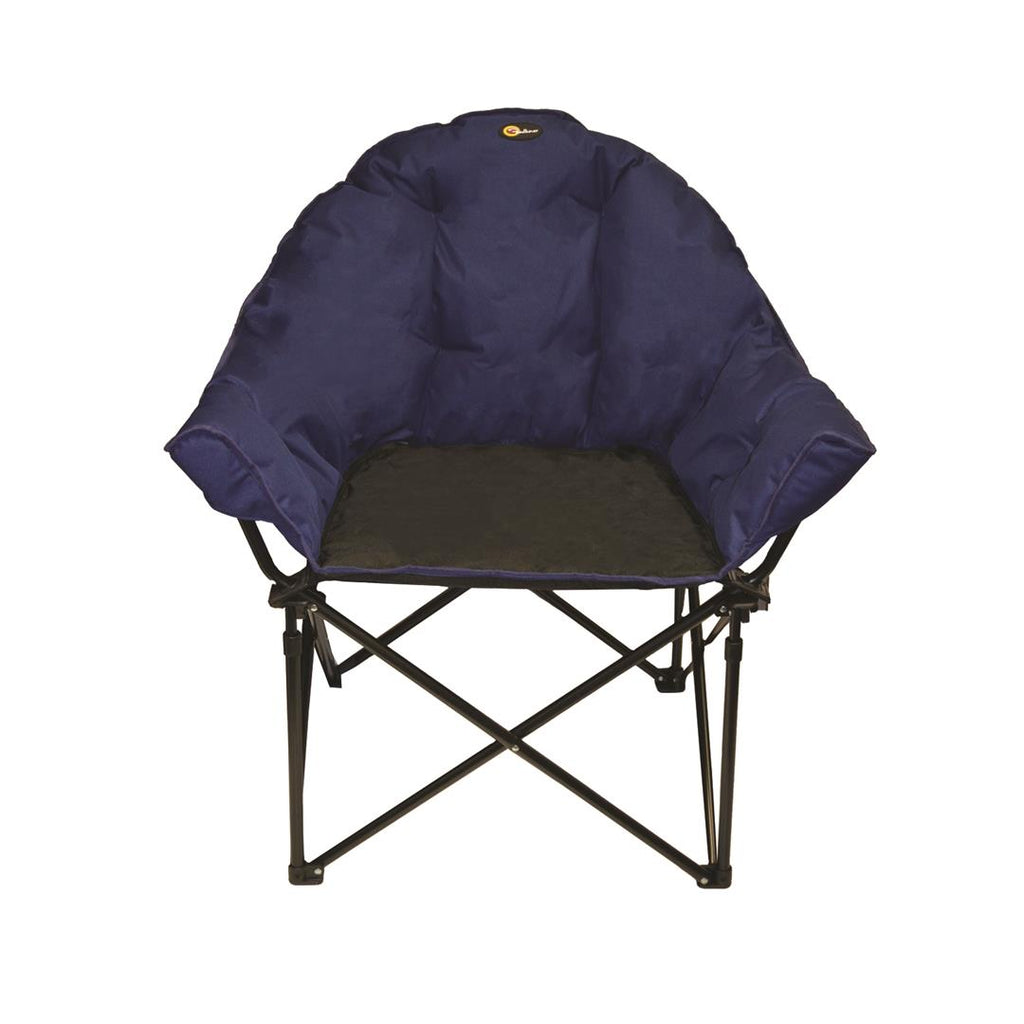 FAULKNER 49575 Camping Chair Soft  Padded Chair Is Designed For Long  Comfortable Seating