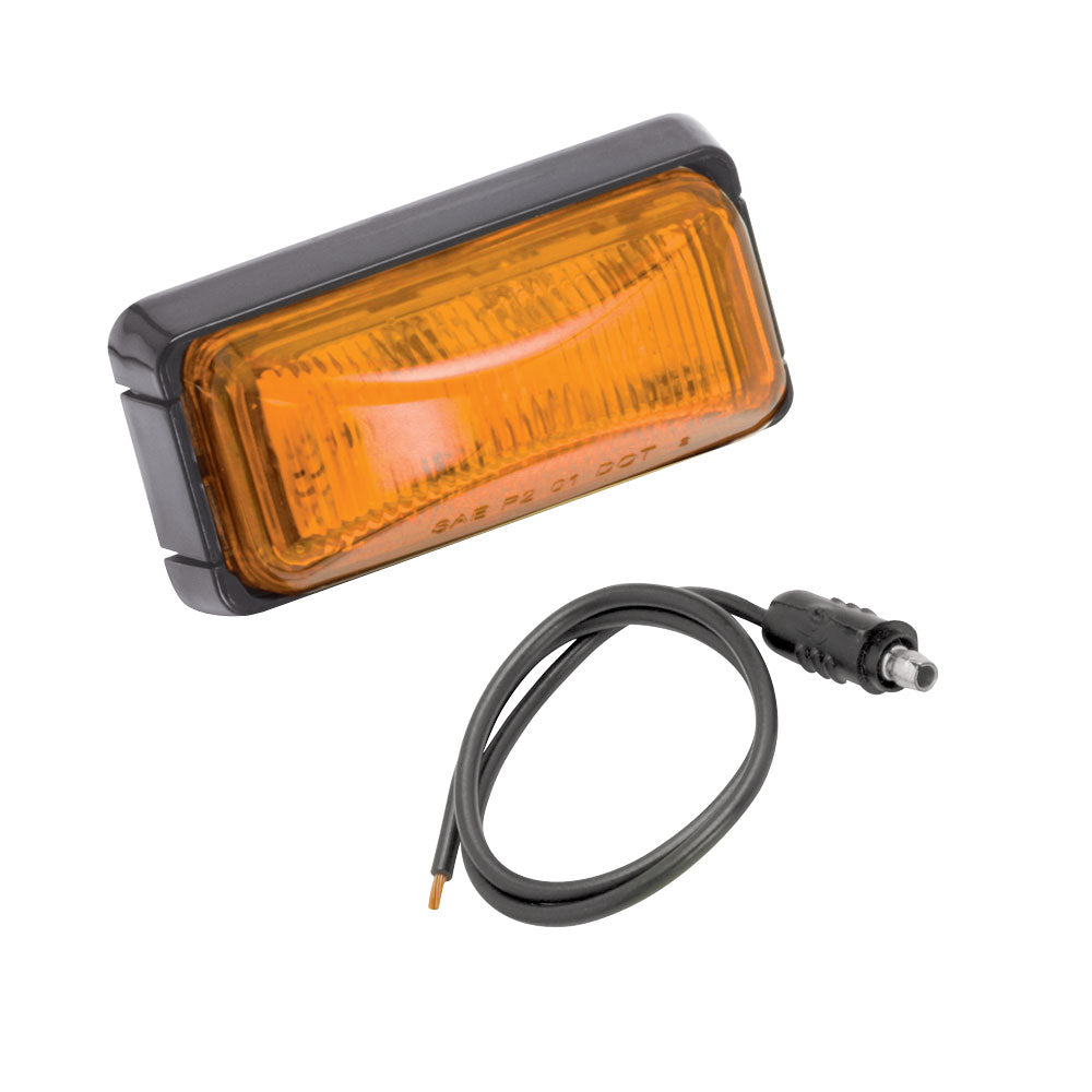 WESBAR 401580 Clearance Light Tested And Certified To FMVSS/CMVSS 108 Side Marker/Clearance Light Requirements