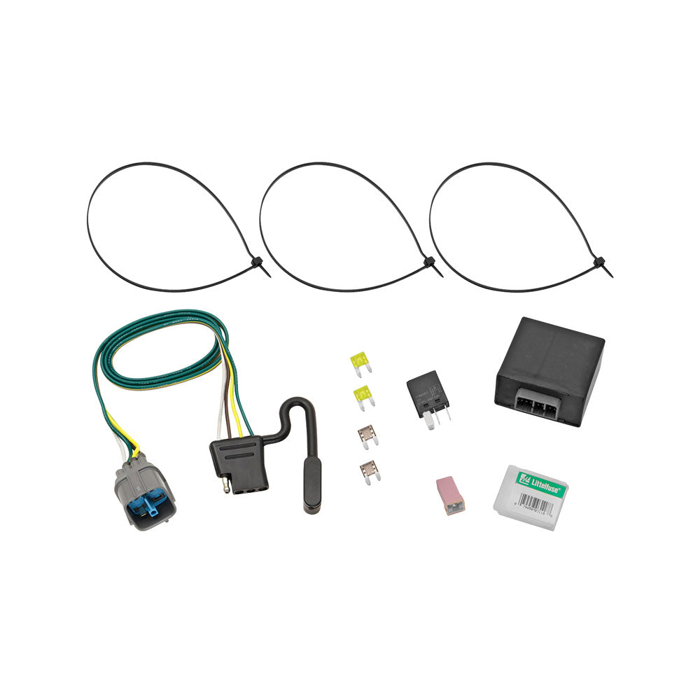TEKONSHA 118491 Trailer Wiring Connector Solid  Weatherproof  One-Piece Construction And Factory Appearance