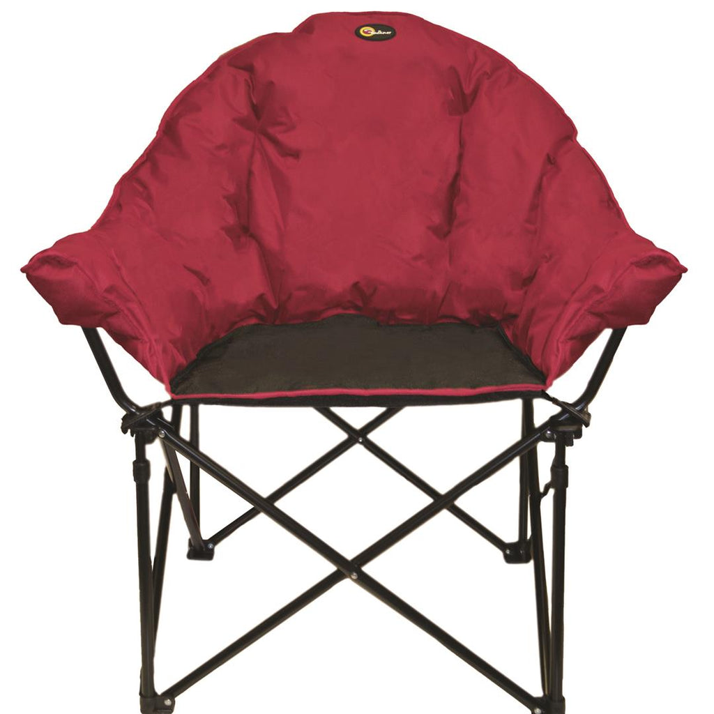 FAULKNER 49579 Camping Chair Soft  Padded Chair Is Designed For Long  Comfortable Seating