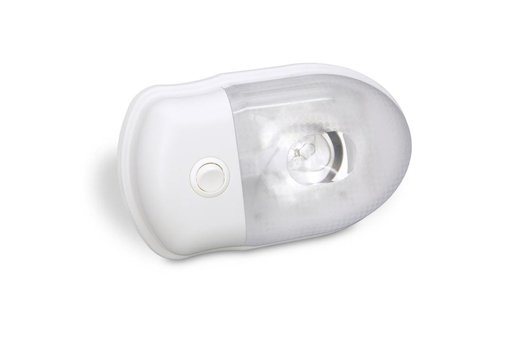 BARGMAN 34-76-123 Interior Light Single Or Double 12 Volt Interior Light With Diffused Lens Optics