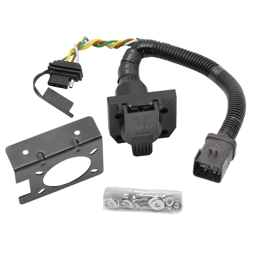 TEKONSHA 20135 Trailer Wiring Connector Adapter Easily Adapts To Existing Vehicle 7-Way Plug