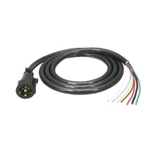 Load image into Gallery viewer, BARGMAN 50-67-007 Trailer Wiring Connector 7-Way Plastic Trailer Connector Molded To Heavy Duty 7-Way Insulated Cable