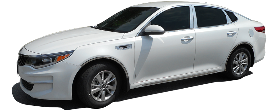 QAA Chrome Window Trim For 2016-2020 Kia Optima - 4-door Sedan