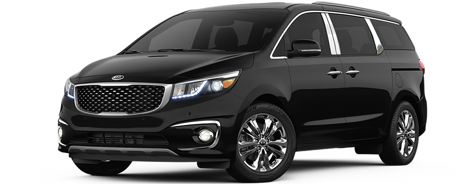QAA Chrome Pillar Posts For 2014-2021 Kia Sedona - 4-door Minivan