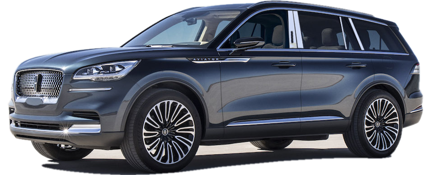QAA Chrome Door Handle Trim For 2020-2023 Lincoln Aviator - 4-door SUV