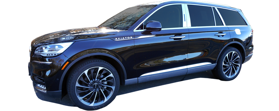 QAA Chrome Door Handle Trim For 2020-2023 Lincoln Aviator - 4-door SUV