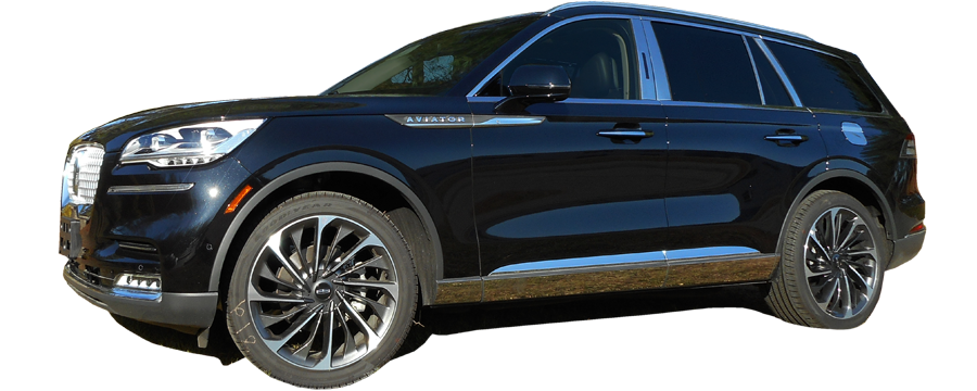 QAA Chrome Door Handle Trim For 2020-2023 Lincoln Aviator - 4-door SUV