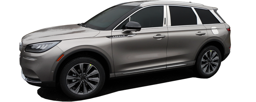 QAA Chrome Door Handle Trim For 2020-2023 Lincoln Corsair - 4-door SUV