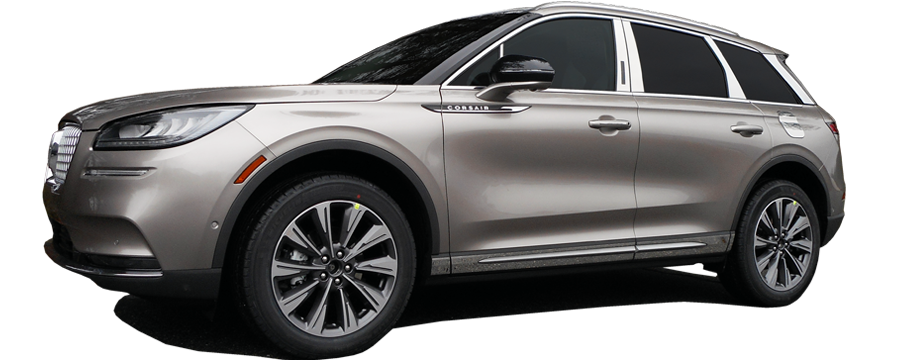 QAA Chrome Door Handle Trim For 2020-2023 Lincoln Corsair - 4-door SUV