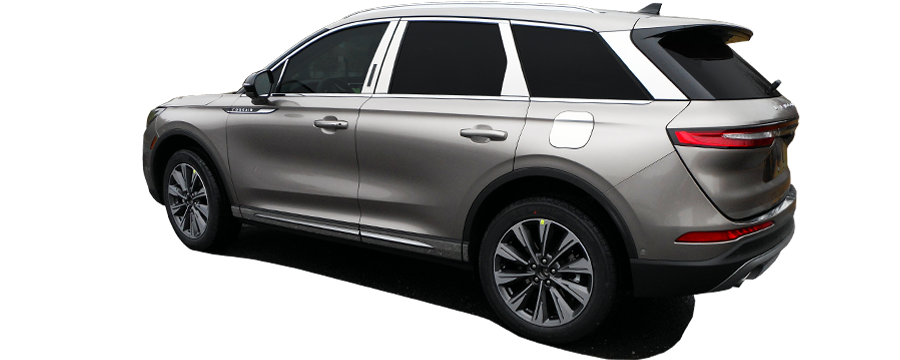QAA Chrome Door Handle Trim For 2020-2023 Lincoln Corsair - 4-door SUV