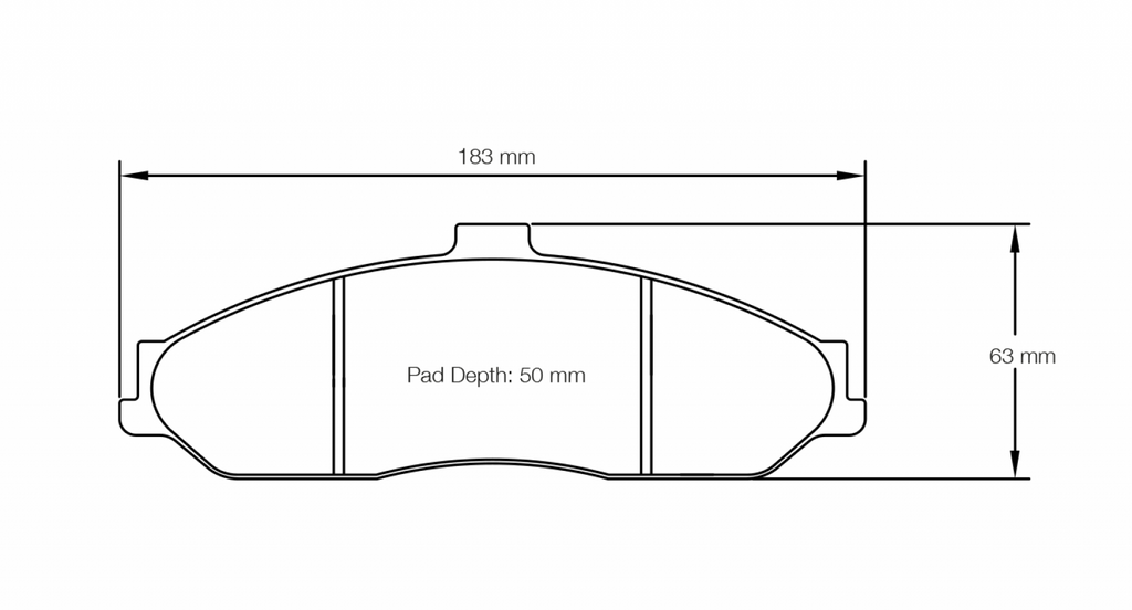 Pagid Racing 2213 RSL29 Compound Brake Pads