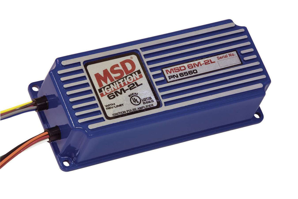 MSD 6560  -  6M-2L Marine Ignition Box w/Rev Limiter