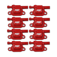 Load image into Gallery viewer, MSD 82668  -  Coil Red Square GM V8 2014-Up 8pk