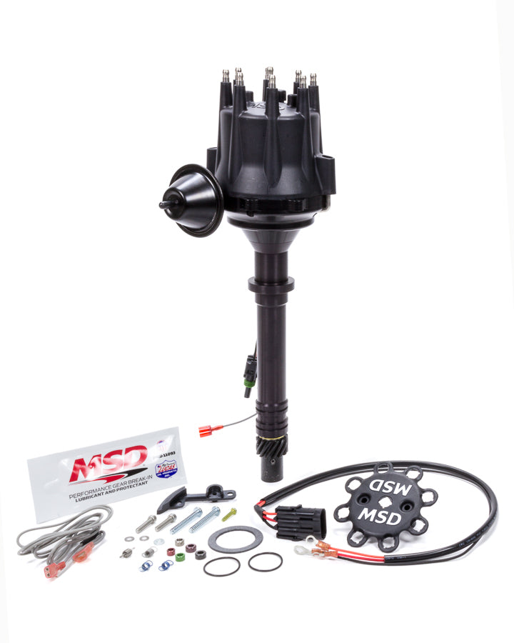 MSD 83603  -  Chevy V8  Billet RTR Distributor - Black