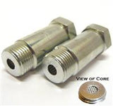IPPC 2Pack MiniCat Stainless Steel Oxygen Sensor Lambda 45mm O2 M18 x1.5 Extension Extender Spacer