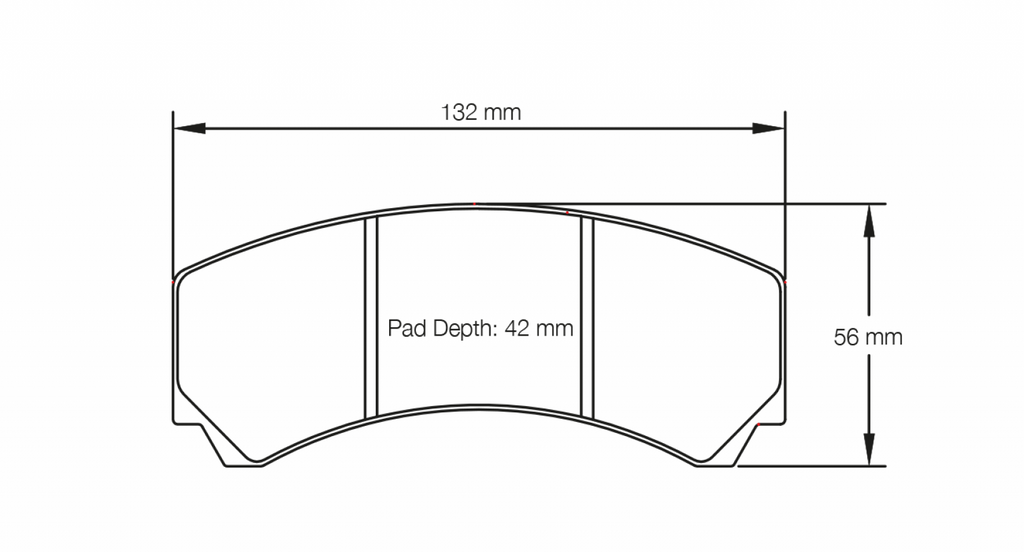 Pagid Racing 2126 RST3 Compound Brake Pads
