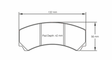 Load image into Gallery viewer, Pagid Racing 2126 RST3 Compound Brake Pads