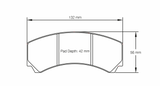 Pagid Racing 2126 RST3 Compound Brake Pads