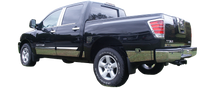 Load image into Gallery viewer, QAA Chrome Window Trim For 2004-2015 Nissan Titan - 4-door Pickup Truck Crew Cab