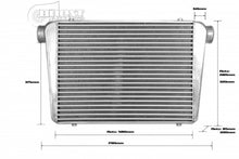 Load image into Gallery viewer, BOOST Products Competition Intercooler 1600HP 24&quot; x 18&quot; x 4&quot; with 3&quot; I/O OD