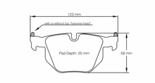 Load image into Gallery viewer, Pagid Racing 8051 RST3 Compound Brake Pads