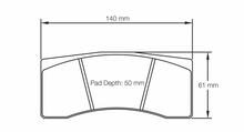Load image into Gallery viewer, Pagid Racing 1896 RST1 Compound Brake Pads