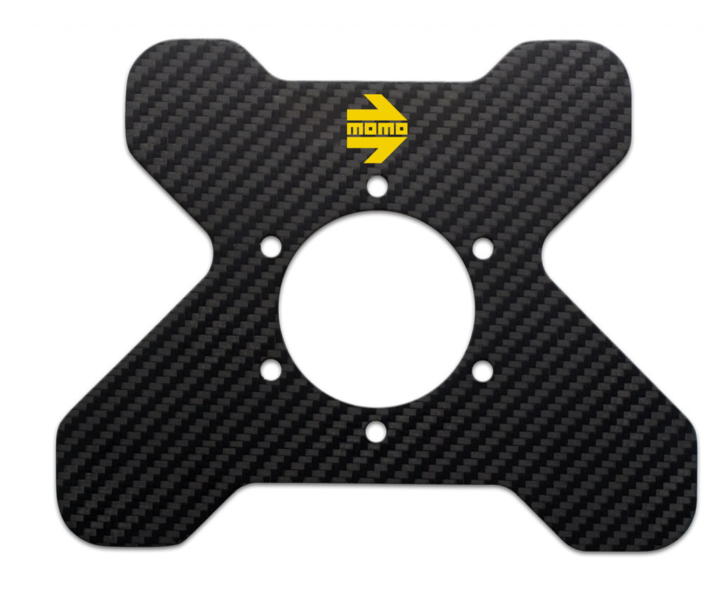 MOMO Carbon Fiber Steering Wheel Switch Plate