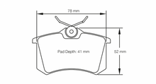 Load image into Gallery viewer, Pagid Audi A3 1.8 20V Rear Brake Pads