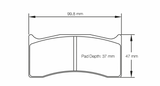 Pagid Racing 8000 RS42 Compound Brake Pads
