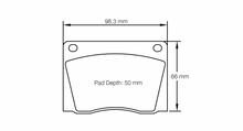 Load image into Gallery viewer, Pagid Racing 8042 RSH42 Compound Brake Pads