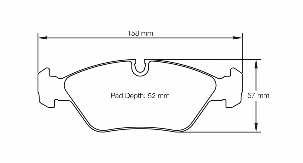 Pagid Racing M3 [E30] EVO I & II RSL29 Front Brake Pads