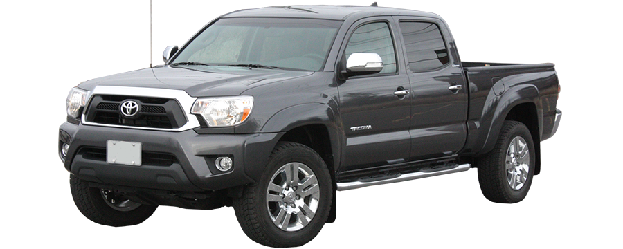 QAA Chrome Tailgate Trim For 1995-2004 Toyota Tacoma - 2-door 4-door Pickup Truck