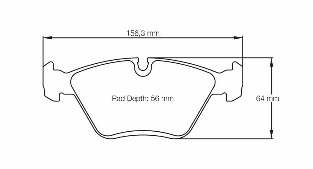 Pagid Racing 1295 RST1 Compound Brake Pads